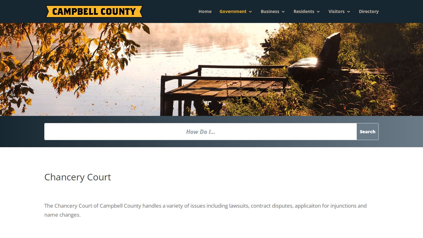 Chancery Court - Campbell County